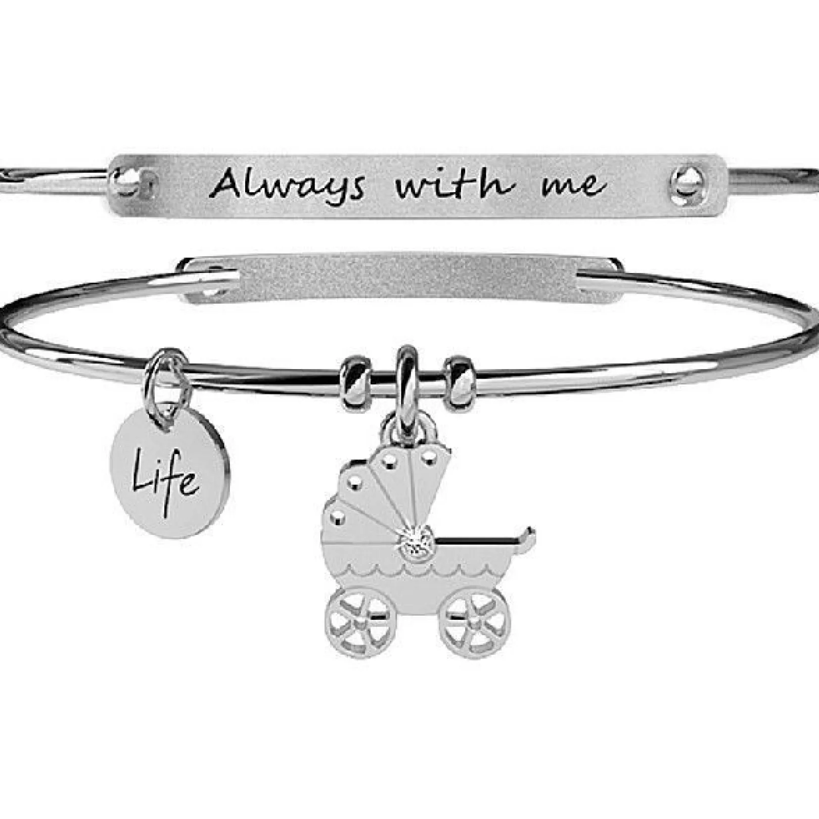 bracciale_donna_kidult_sp_0-5.webp Sale Bracciale Donna Special Moments Carrozzina Always With Me | 231666 Donna Gioielli Moda Donna