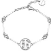 Online Bracciale Donna Lettera I Gioielli Chakra | BHKB057 Donna Gioielli Moda Donna