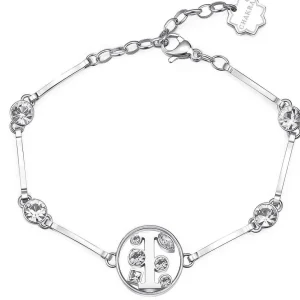 Online Bracciale Donna Lettera I Gioielli Chakra | BHKB057 Donna Gioielli Moda Donna