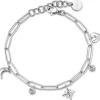 Hot Bracciale Donna Luna Stella Cuore Gioielli Chant | BAH49 Donna Gioielli Moda Donna
