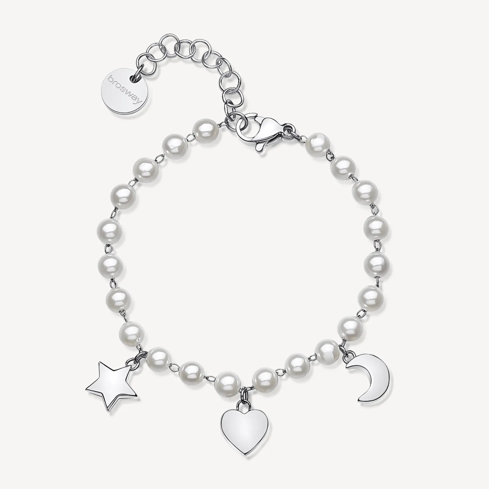 bracciale_donna_luna_stel_0-3.webp Fashion Bracciale Donna Luna Stella Cuore Gioielli Chant | BAH85 Donna Gioielli Moda Donna