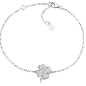 Online Bracciale Donna Quadrifoglio Gioielli Coccole | BRQUBBZ Donna Gioielli Moda Donna