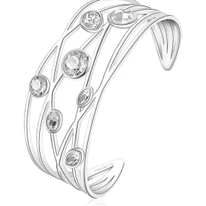 Outlet Bracciale Donna Rigido Con Pietre Gioielli Destiny | BDY14 Donna Gioielli Moda Donna