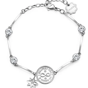Outlet Bracciale Donna Rosa Dei Venti Con Infinito Gioielli Chakra | BHKB045 Donna Gioielli Moda Donna