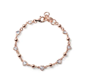 Discount Bracciale Donna Rosary Cuori Di Cristallo Mariacristinasterling | G4995R Donna Gioielli Moda Donna