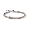 Best Bracciale Donna Snake Cerchietti Argento Bicolor Mariacristinasterling | G2805 Donna Gioielli Moda Donna