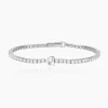 Outlet Bracciale Donna Tennis Cuore Gioielli | 533438-S Donna Gioielli Moda Donna