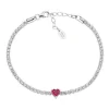 Best Bracciale Donna Tennis Cuore Gioielli Tennis | BT21CUBRBZ16 Donna Gioielli Moda Donna