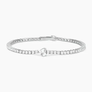 Outlet Bracciale Donna Tennis Cuore Gioielli | 533438-M Donna Gioielli Moda Donna