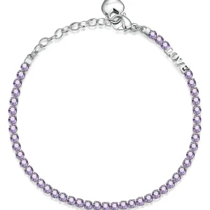 New Bracciale Donna Tennis Gioielli Desideri | BEI028 Donna Gioielli Moda Donna