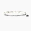 Outlet Bracciale Elastico Tennis E Perle Gioielli | 732341 Donna Gioielli Moda Donna | Idee Regalo