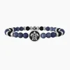 Online Bracciale Elastico Uomo Con Dumortierite Blu, Agata Nera E Tartaruga Gioielli | 732258 Uomo Gioielli Moda Uomo | Idee Regalo