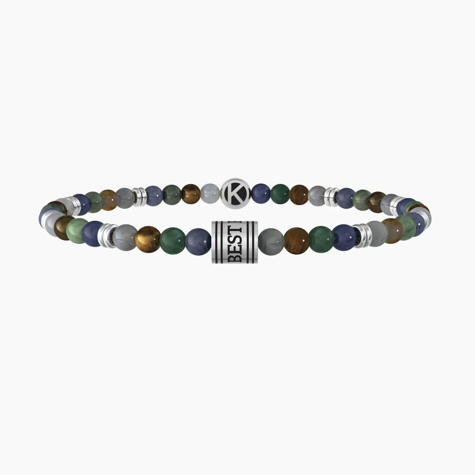 bracciale_elastico_uomo_c_0-6.webp Clearance Bracciale Elastico Uomo Con Pietre E Frase Amicizia Gioielli | 732175 Uomo Gioielli Moda Uomo | Idee Regalo