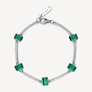 Sale Bracciale Emerald Gioielli Fancy | FLG04 Donna Gioielli Moda Donna