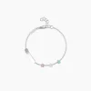 Fashion Bracciale Fiori Con Targhetta Personalizzabile Gioielli | 533395 Gioielli Moda Bimbi