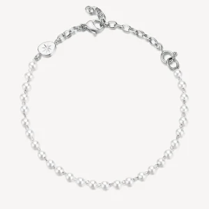 Outlet Bracciale In Acciaio Con Perle Di Conchiglia Essential Brosway | BNL077 Donna Gioielli Moda Donna