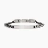 Fashion Bracciale In Acciaio Con Gunmetal E Cristalli 2Jewels | 232498 Uomo Gioielli Moda Uomo