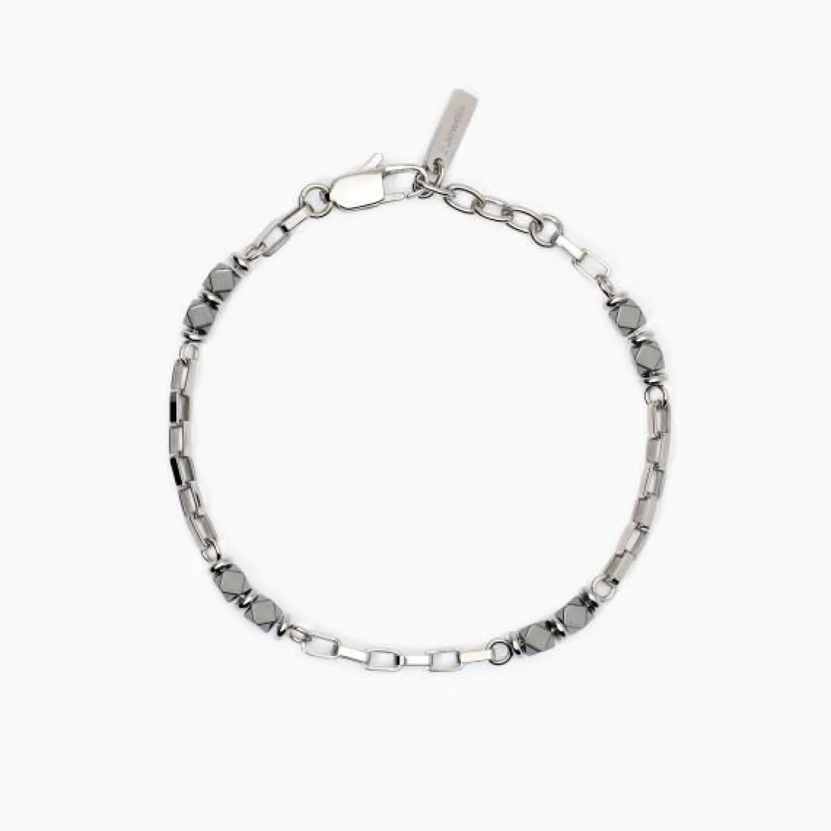 bracciale_in_acciaio_l_em_0.webp Online Bracciale In Acciaio 316L Ematite 2Jewels | 232499 Uomo Gioielli Moda Uomo