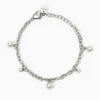 New Bracciale In Acciaio Perle E Cristalli 2Jewels | 232450 Donna Gioielli Moda Donna
