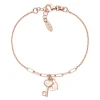 Fashion Bracciale In Argento "Chiave E Lucchetto" Gioielli Le Madreperle | BRMPCHRB Donna Gioielli Moda Donna