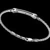 New Bracciale In Argento Con Piastrina Gioielli Insigna | EXB603B Uomo Gioielli Moda Uomo