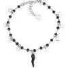 New Bracciale In Argento Con Cornetto  Gioielli Cornetto | BRCSHBN1 Donna Gioielli Moda Donna