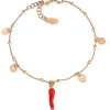 Outlet Bracciale In Argento Con Cornetto Gioielli Fortuna | BRCSHRR3 Donna Gioielli Moda Donna