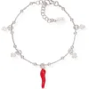Discount Bracciale In Argento Con Cornetto Gioielli Fortuna | BRCSQBR Donna Gioielli Moda Donna