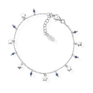 Hot Bracciale In Argento Con Stelle Gioielli Candy Charm | BRMISBBL Donna Gioielli Moda Donna