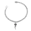 Fashion Bracciale In Argento Con Cornetto Silver Gioielli | BM2031 Donna Gioielli Moda Donna