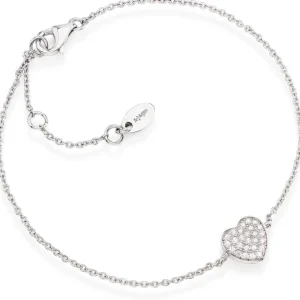 Hot Bracciale In Argento Con Cuore Gioielli Amore   | BRH Donna Gioielli Moda Donna