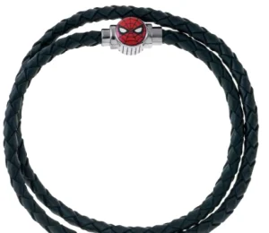Sale Bracciale In Caucciù E Acciaio Di Spiderman Gioielli | B600610L.CS Gioielli Moda Bimbi