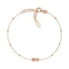 Best Bracciale Infinito In Argento Rosè Gioielli Coccole | BRGOINR3 Donna Gioielli Moda Donna