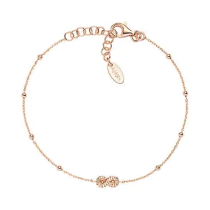 Best Bracciale Infinito In Argento Rosè Gioielli Coccole | BRGOINR3 Donna Gioielli Moda Donna