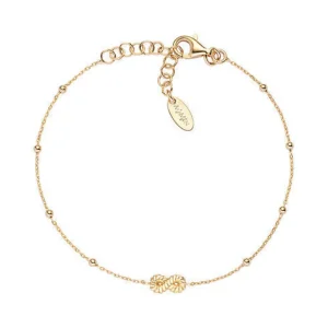 Best Bracciale "Infinito"  In Argento Dorato Gioielli Coccole |  BRGOING3 Donna Gioielli Moda Donna