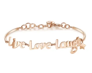 Clearance Bracciale "Live" "Love" e "Laugh" Gioielli | BHK293 Donna Gioielli Moda Donna | Idee Regalo