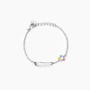 Clearance Bracciale Neonato Personalizzabile Con Fiore Gioielli | 533796 Gioielli Moda Bimbi