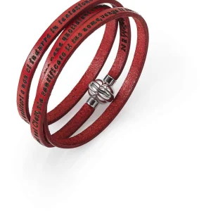 Best Bracciale Padre Nostro In Pelle Gioielli | PNIT08-54 Donna Gioielli Moda Donna | Gioielli Moda Uomo