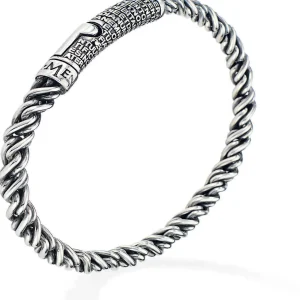 Sale Bracciale Padre Nostro In Argento Gioielli Pater-Noster | BRNOB-205 Donna Gioielli Moda Donna