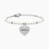 Hot Bracciale Perle Con Ciondolo Cuore Per Mamma Gioielli | 732340 Donna Gioielli Moda Donna | Idee Regalo