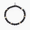 Hot Bracciale Pietra Lavica Gioielli | 232380 Uomo Gioielli Moda Uomo
