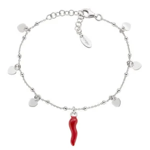 Best Bracciale Portafortuna Donna Gioielli Cornetti | BRCSHBR3 Donna Gioielli Moda Donna