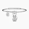 New Bracciale Rigido Con Ciondolo Gatto Gioielli | 731757 Donna Gioielli Moda Donna | Idee Regalo
