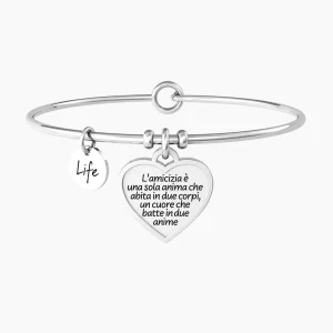 New Rigido Con Ciondolo Amicizia Gioielli Kidult Love | 732155 Donna Gioielli Moda Donna | Idee Regalo