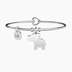 New Bracciale Rigido Con Elefante Gioielli | 231560 Donna Gioielli Moda Donna | Idee Regalo