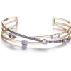 Sale Bracciale Rigido Con Pietre Gioielli Affinity | BFF117 Donna Gioielli Moda Donna
