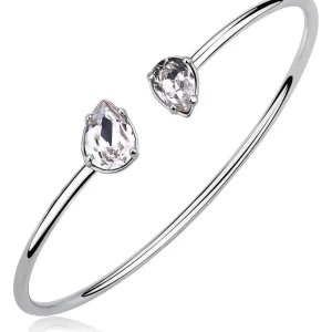 Hot Bracciale Rigido Con Pietre Gioielli Affinity | BFF13 Donna Gioielli Moda Donna