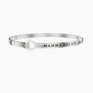 Sale Bracciale Rigido Con Scritta Mamma Gioielli | 732292 Donna Gioielli Moda Donna | Idee Regalo