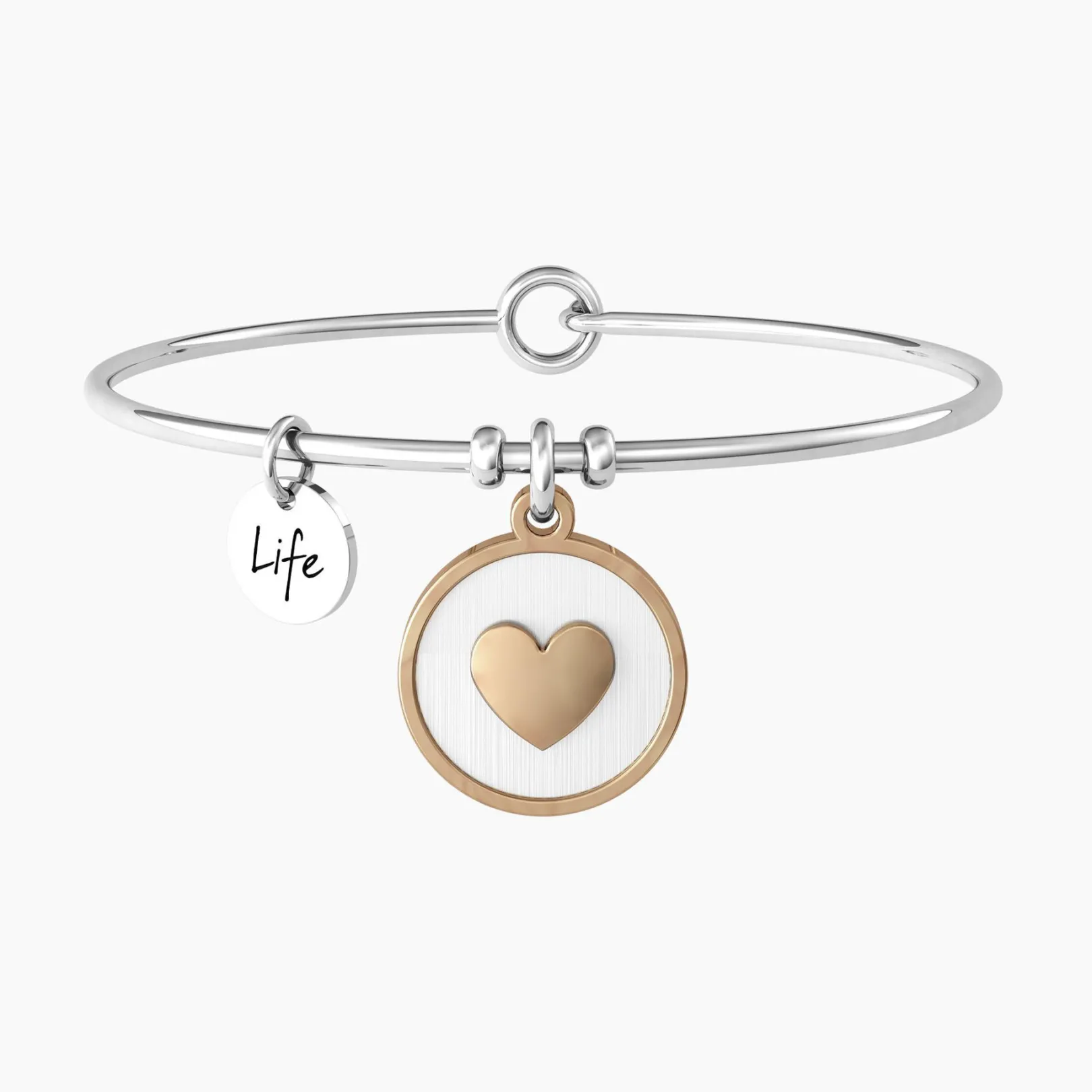bracciale_rigido_mamma_co_0-1.webp Discount Bracciale Rigido Mamma Con Ciondolo Cuore E Frase Gioielli | 732158 Donna Gioielli Moda Donna | Idee Regalo