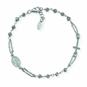 Hot Bracciale Rosario Gioielli Rosari | BROBF3 Donna Gioielli Moda Donna | Gioielli Moda Uomo
